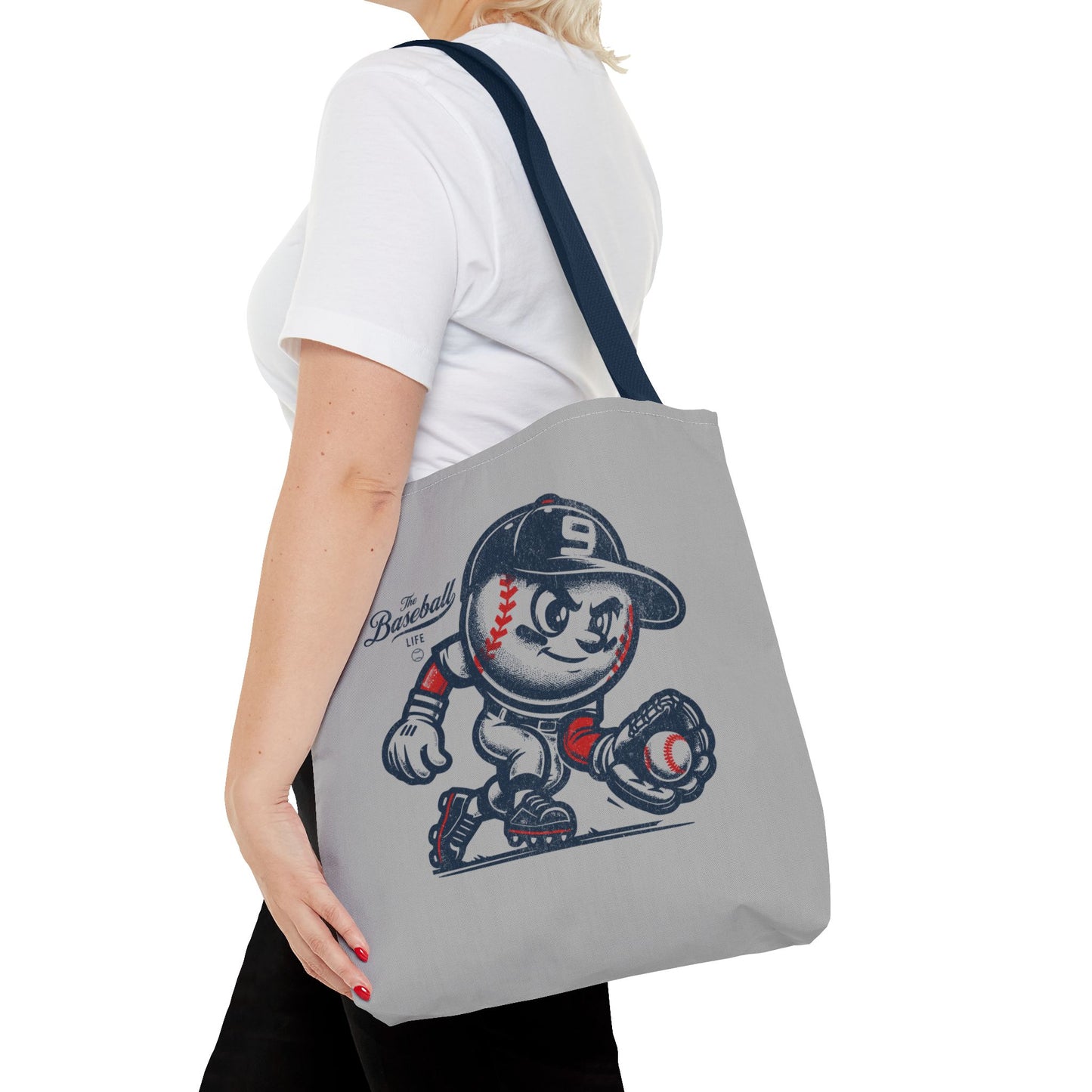 Mr. Baseball Mascot Fielding Tote
