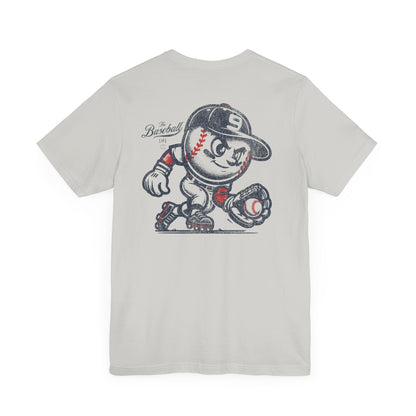 Mr. Baseball Mascot Fielding T-Shirt