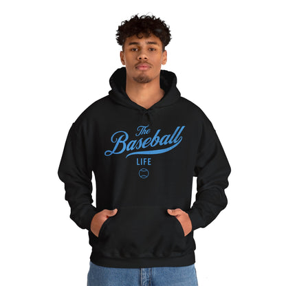The Baseball Life Hoodie_Carolina Blue Print