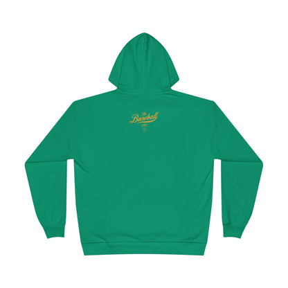 The Baseball Life Hoodie w/Grommets_Yellow Gold Print