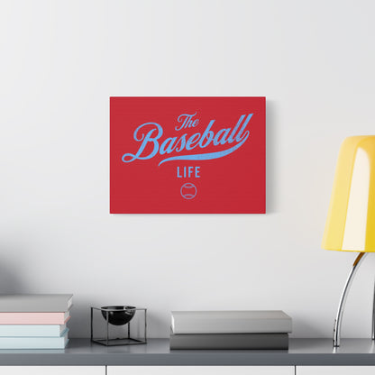 Wall Art Canvas_Red w Carolina Blue