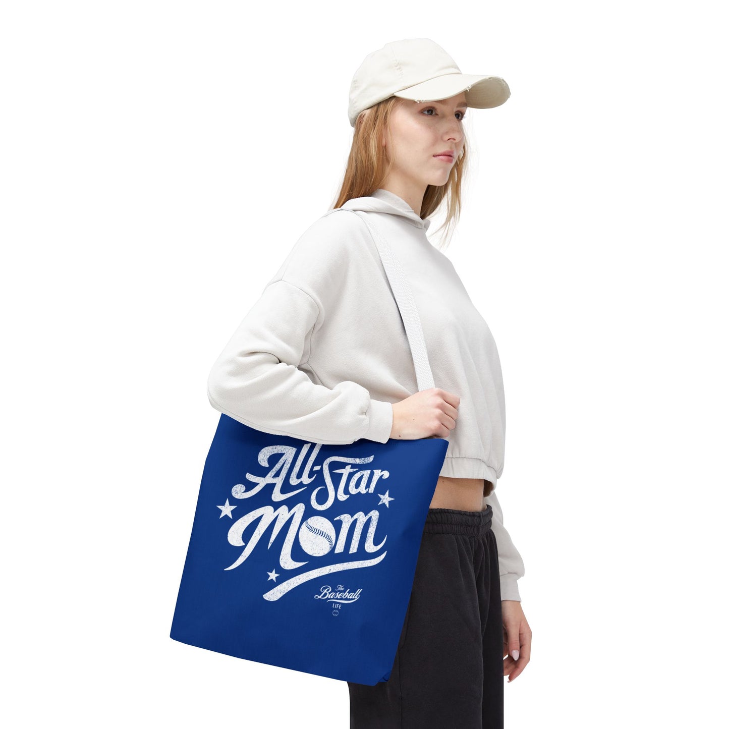 All-Star Mom Tote Bag_Royal Blue
