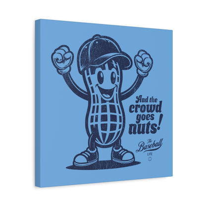 Crowd Goes Nuts Wall Art Canvas_Carolina Blue