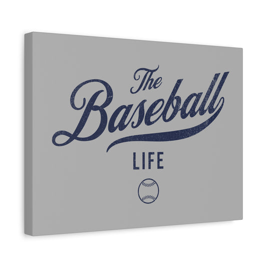 Wall Art Canvas_Silver Gray w Navy