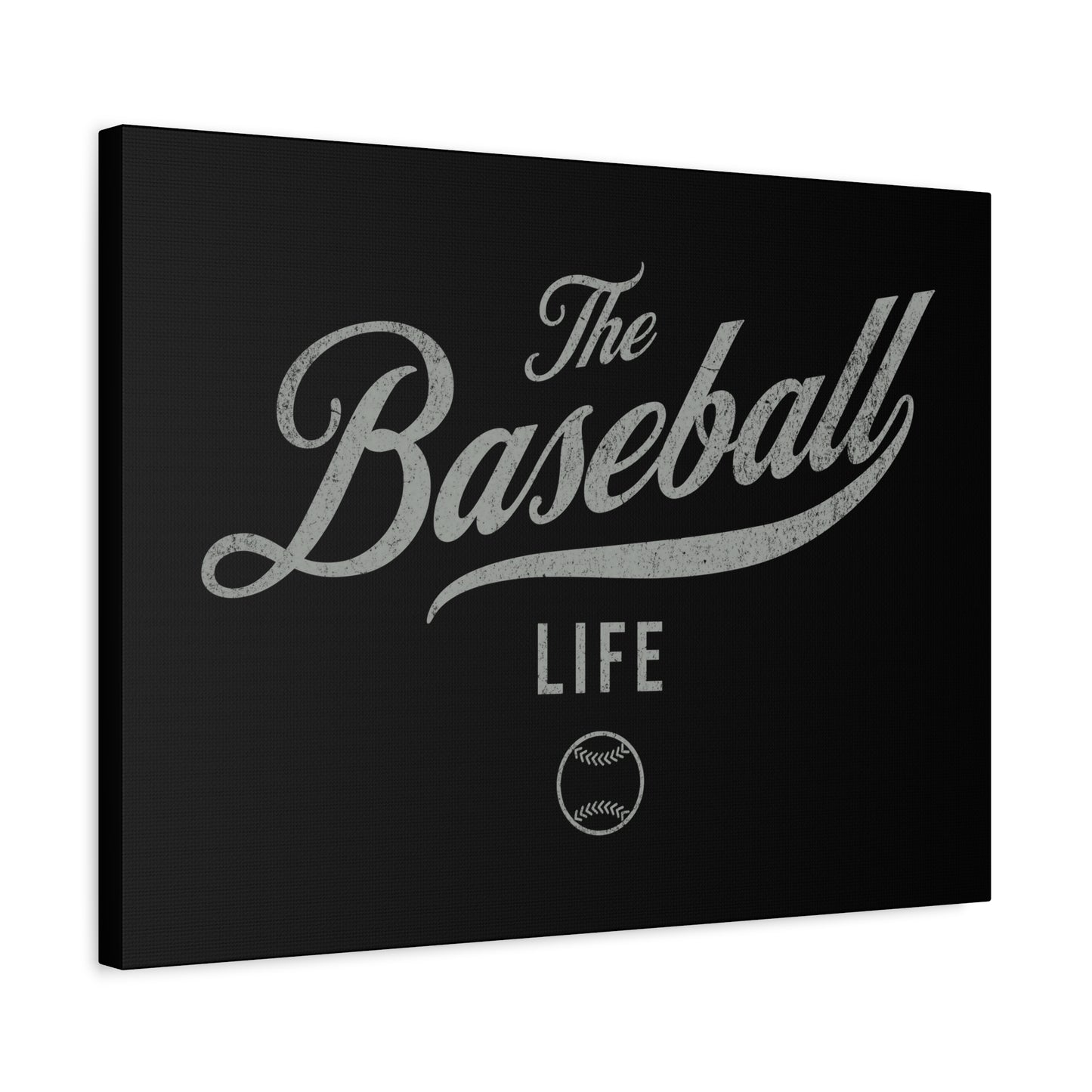 Wall Art Canvas_Black w Silver Gray