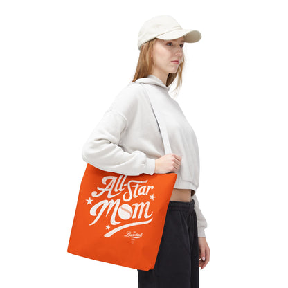 All-Star Mom Tote Bag_Orange