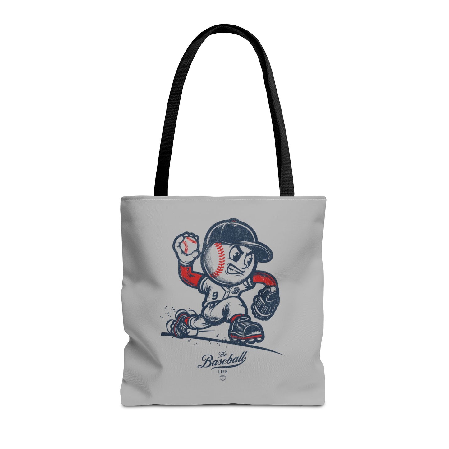 Mr. Baseball Mascot Pitching Tote