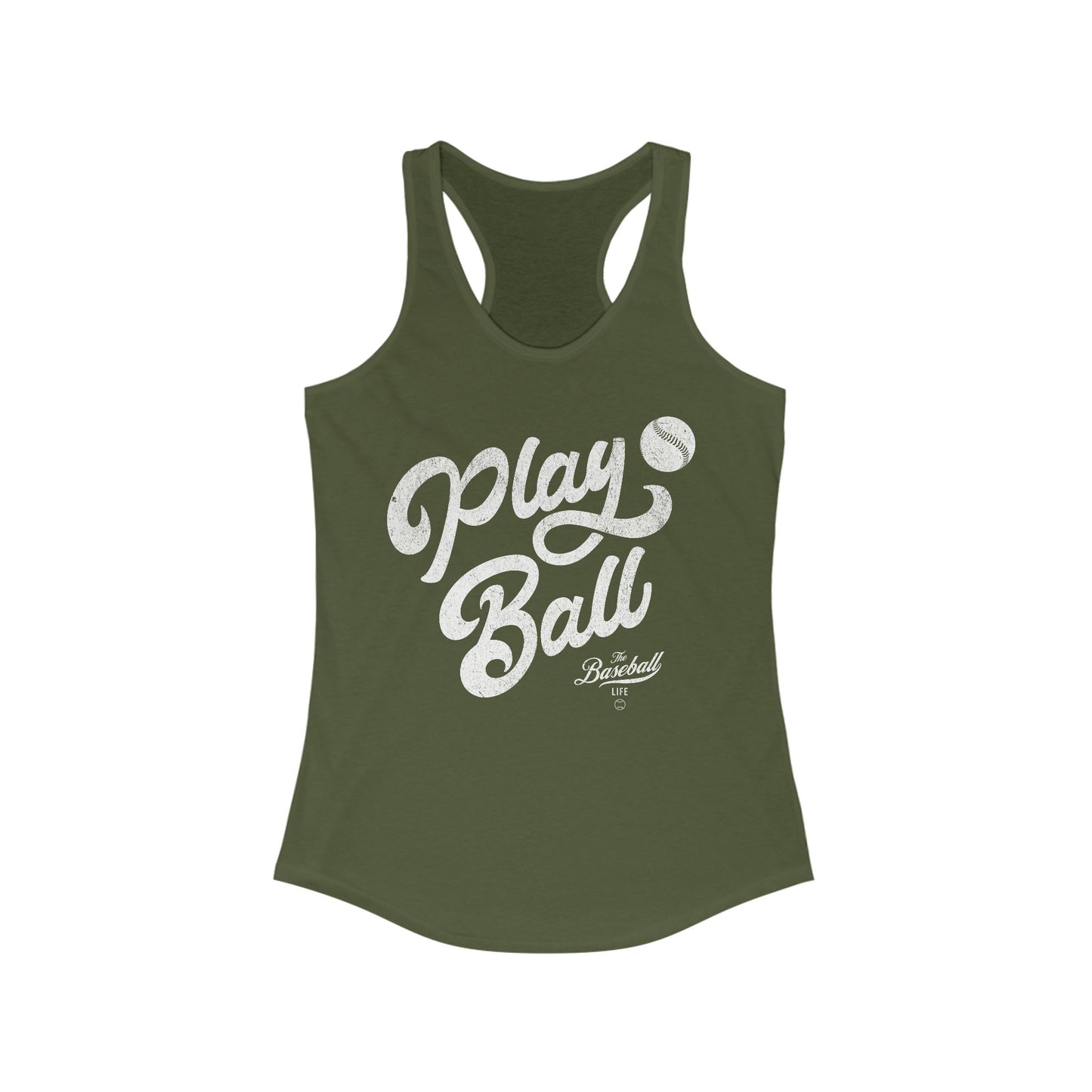 Play Ball_Women's Racerback Tank