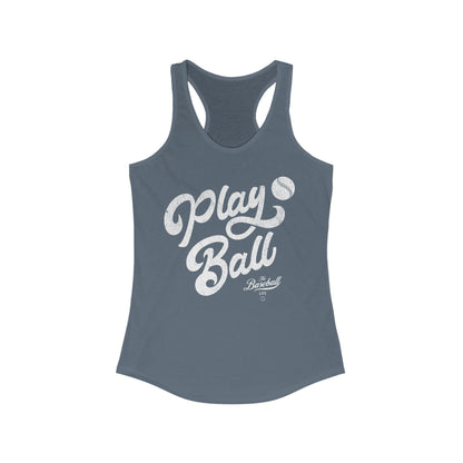 Play Ball_Women's Racerback Tank