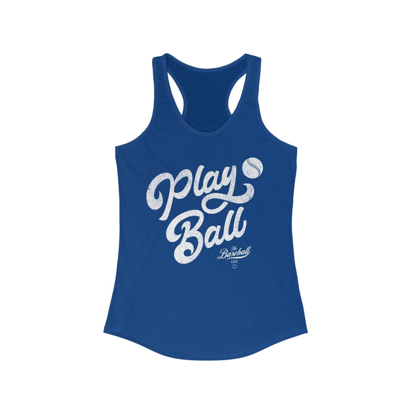 Play Ball_Women's Racerback Tank