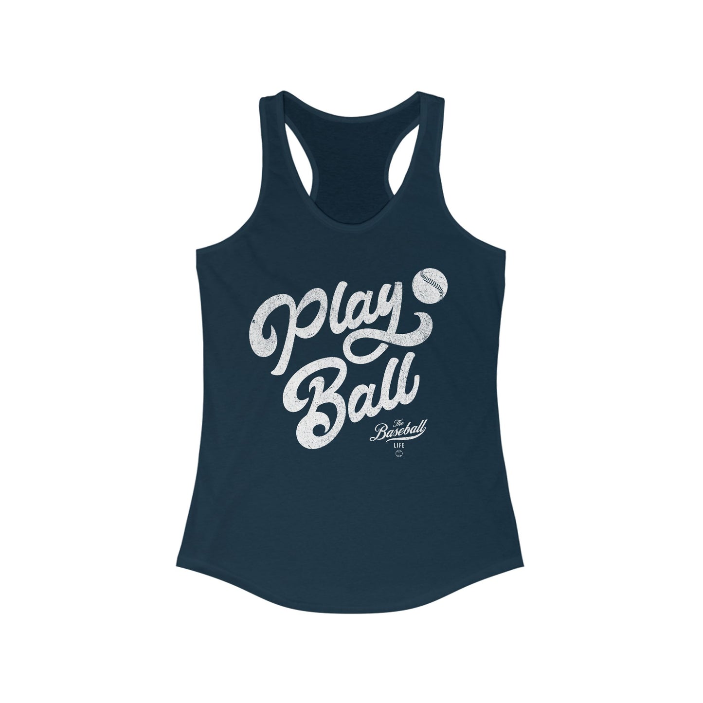 Play Ball_Women's Racerback Tank