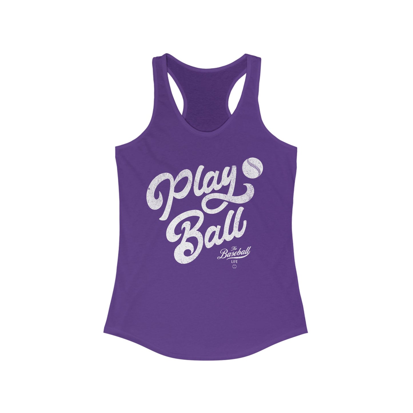 Play Ball_Women's Racerback Tank