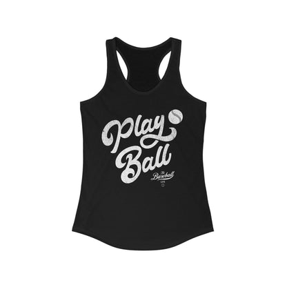 Play Ball_Women's Racerback Tank