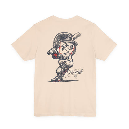 Mr. Baseball Mascot Batting T-Shirt