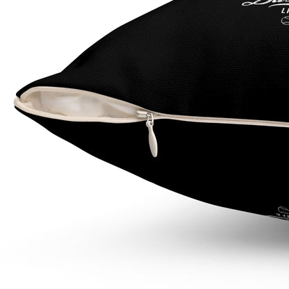 Accent Pillow_Play Ball Graphic Baseball_Black