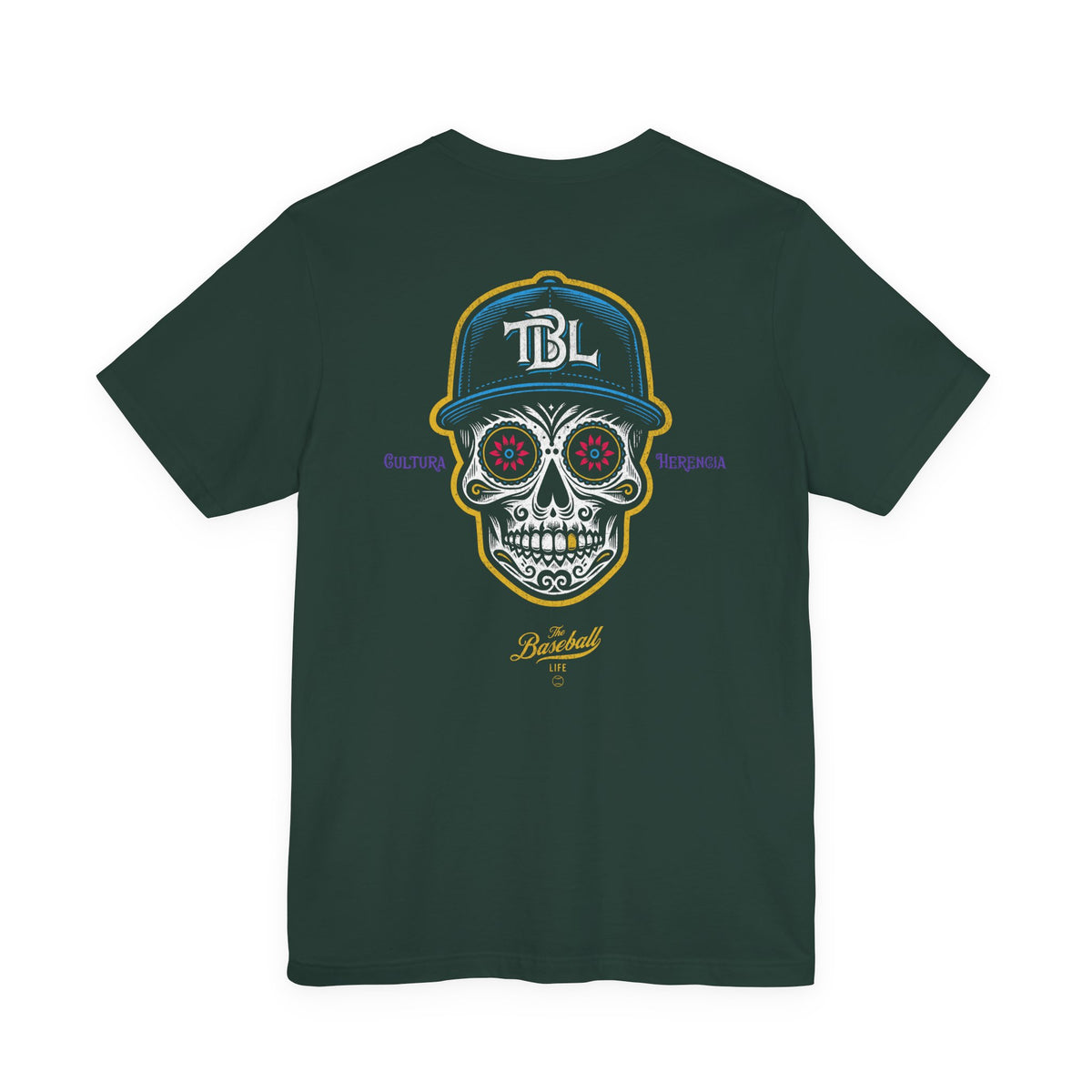 Sugar Skull Baseball T-Shirt