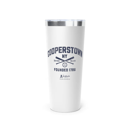 22oz Insulated Travel Tumbler_Cooperstown NY Artifacts