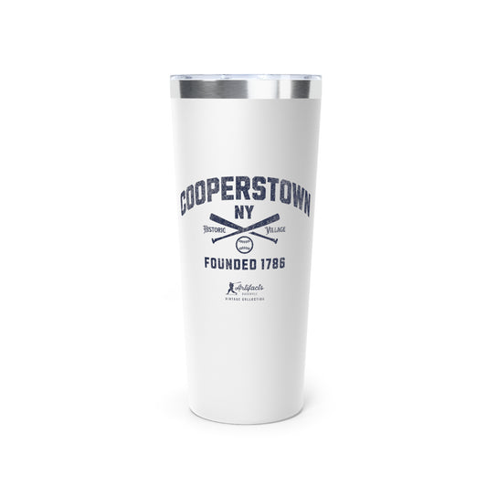 22oz Insulated Travel Tumbler_Cooperstown NY Artifacts