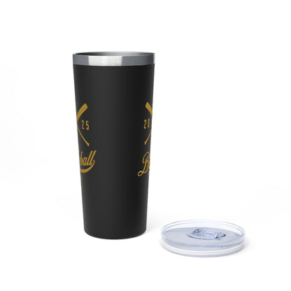 22oz Insulated Travel Tumbler_TBL Crossed Bats 2025 Edition