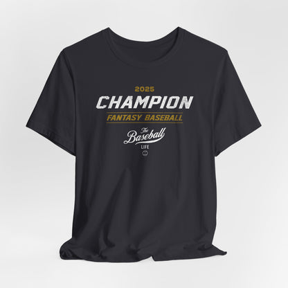 Fantasy Baseball Champion T-Shirt