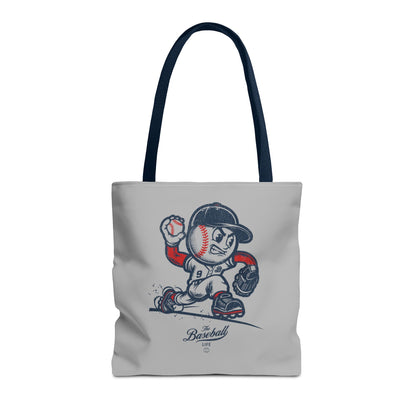 Mr. Baseball Mascot Pitching Tote