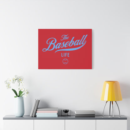 Wall Art Canvas_Red w Carolina Blue
