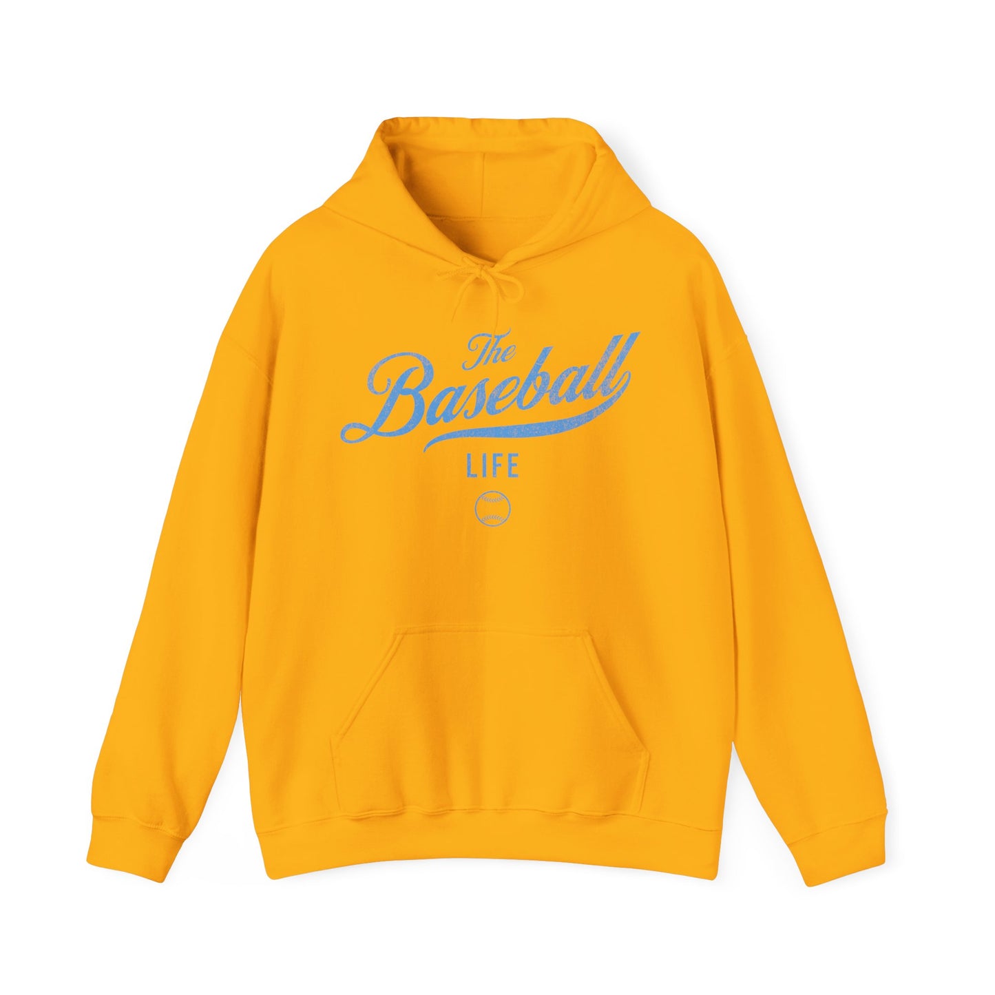 The Baseball Life Hoodie_Carolina Blue Print