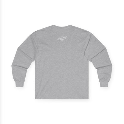 The Baseball Life Long Sleeve T-Shirt_White Print