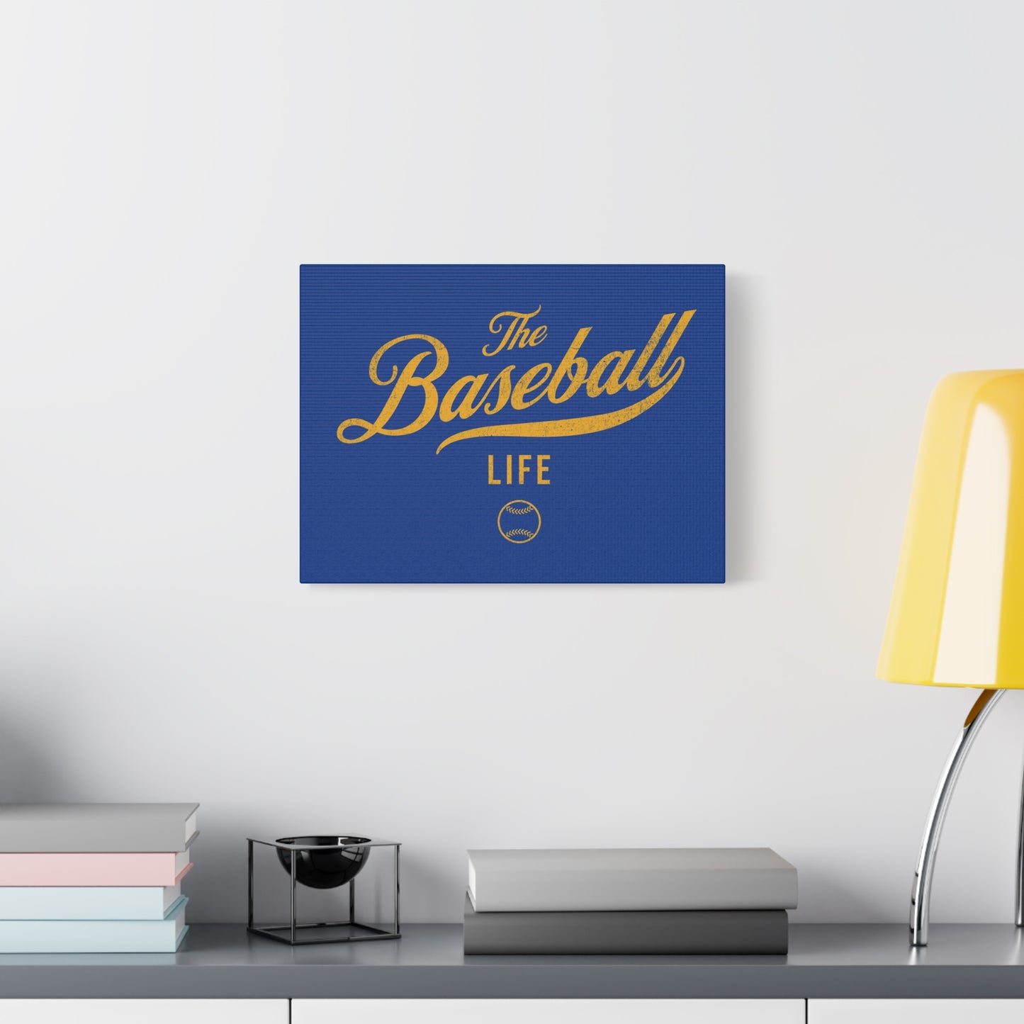Wall Art Canvas_Royal w Yellow Gold