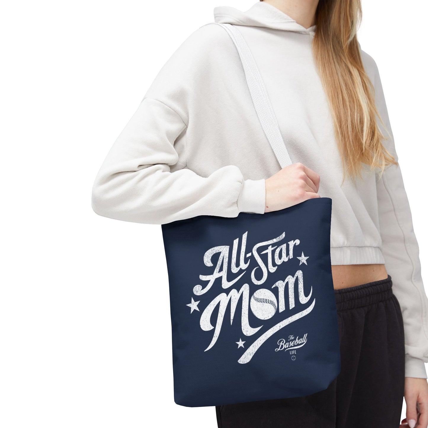 All-Star Mom Tote Bag_Navy