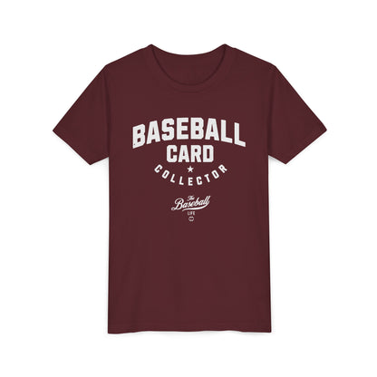 Youth Baseball Card Collector T-Shirt