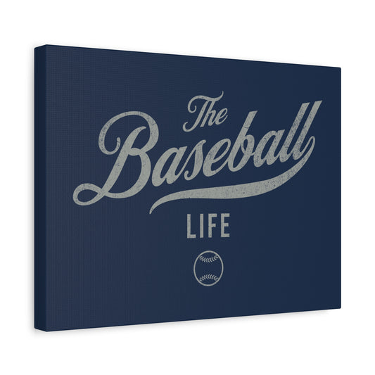 Wall Art Canvas_Navy w Silver Gray