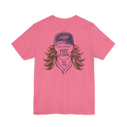 Flow Baseball Hair T-Shirt