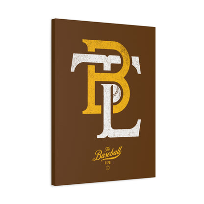 TBL Insignia Wall Art Canvas_Dirt Brown