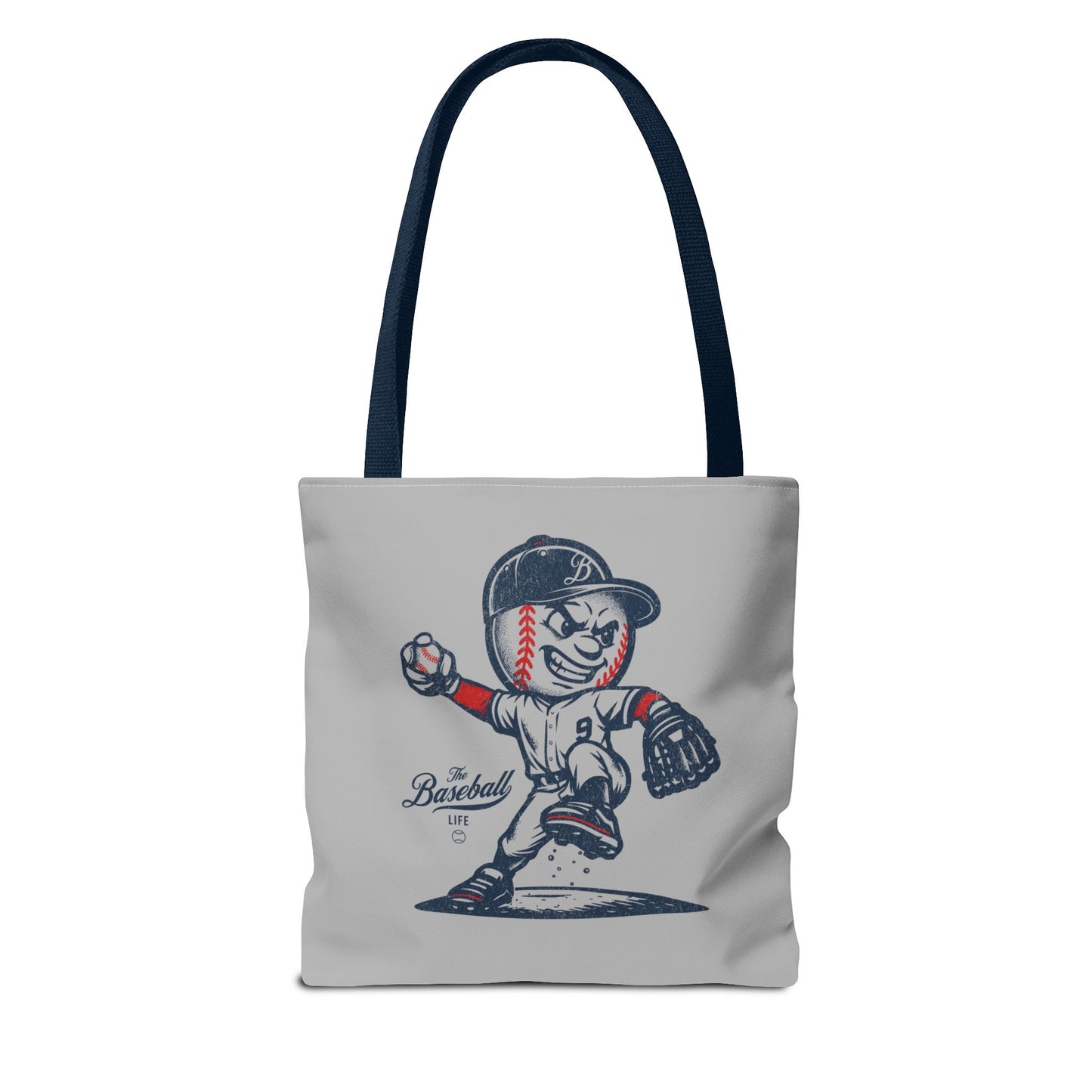 Mr. Baseball Mascot Pitching Tote