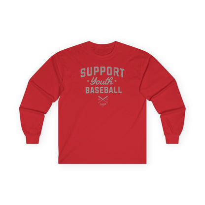 Support Youth Baseball Long-Sleeve T-Shirt