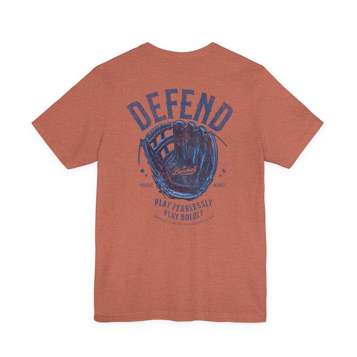 Defend Baseball Glove T-Shirt