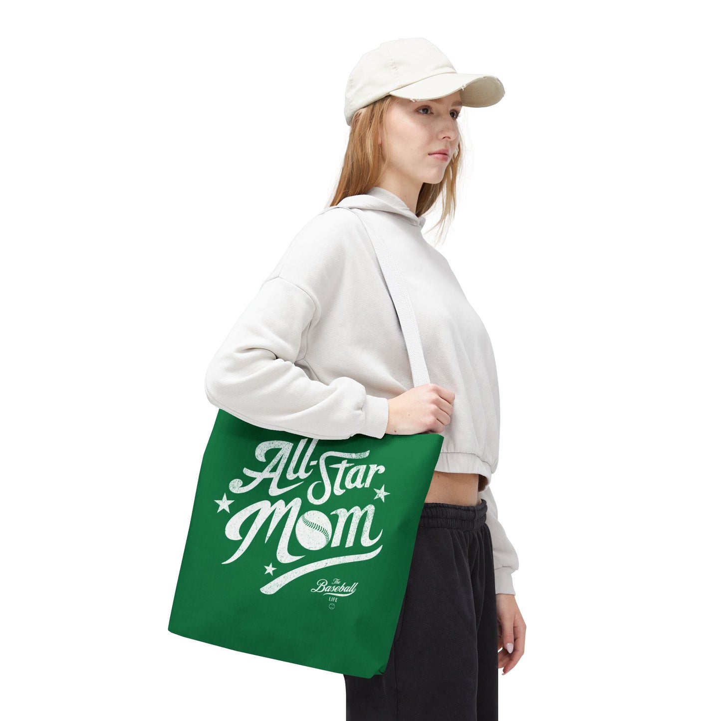 All-Star Mom Tote Bag_Green