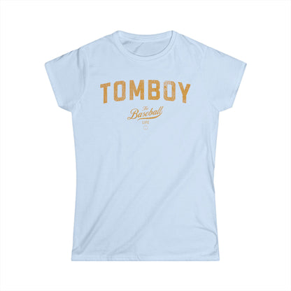 Women's Tomboy Baseball T-Shirt