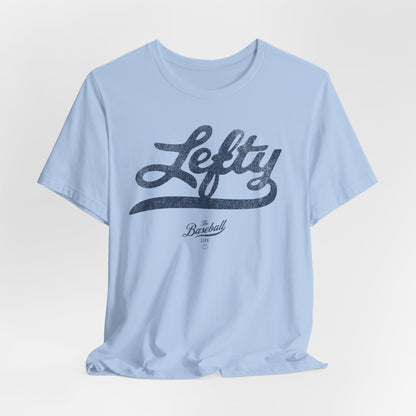 Lefty Baseball T-Shirt - Navy Print