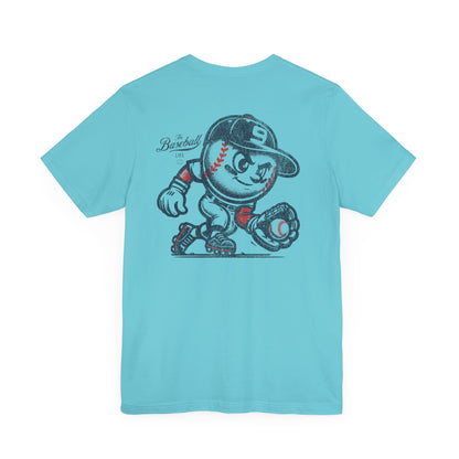 Mr. Baseball Mascot Fielding T-Shirt