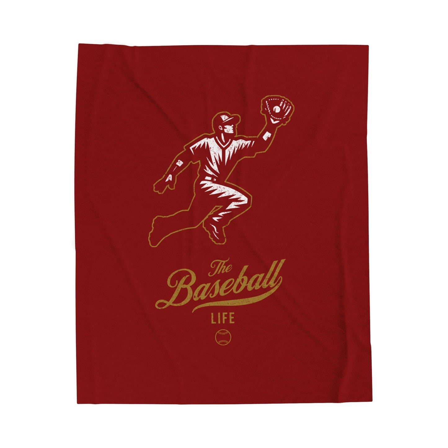 Velveteen Plush Blanket_Player Icon_Maroon