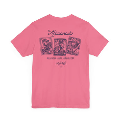 The Aficionado Baseball Card Collector T-Shirt