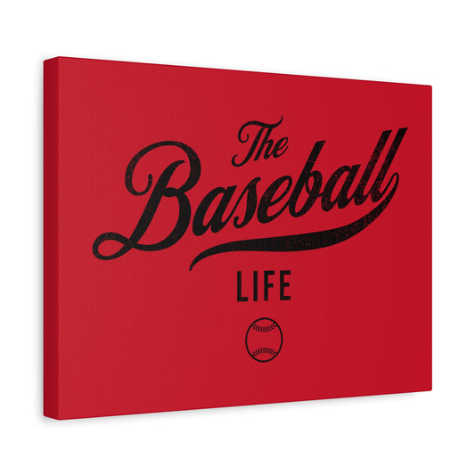 Wall Art Canvas_Red w Black