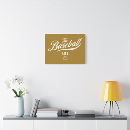 Wall Art Canvas_Old Gold w White