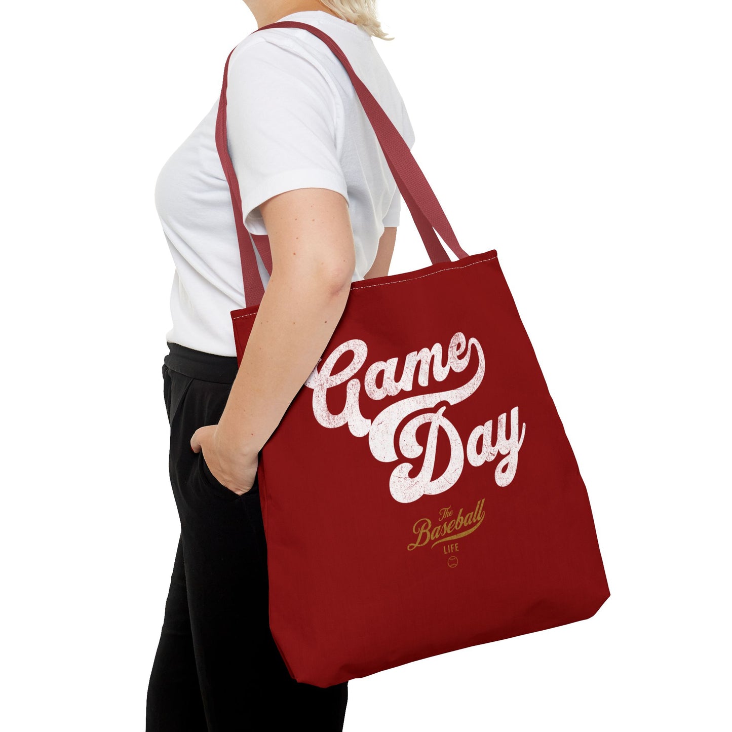 Game Day Tote Bag_Maroon