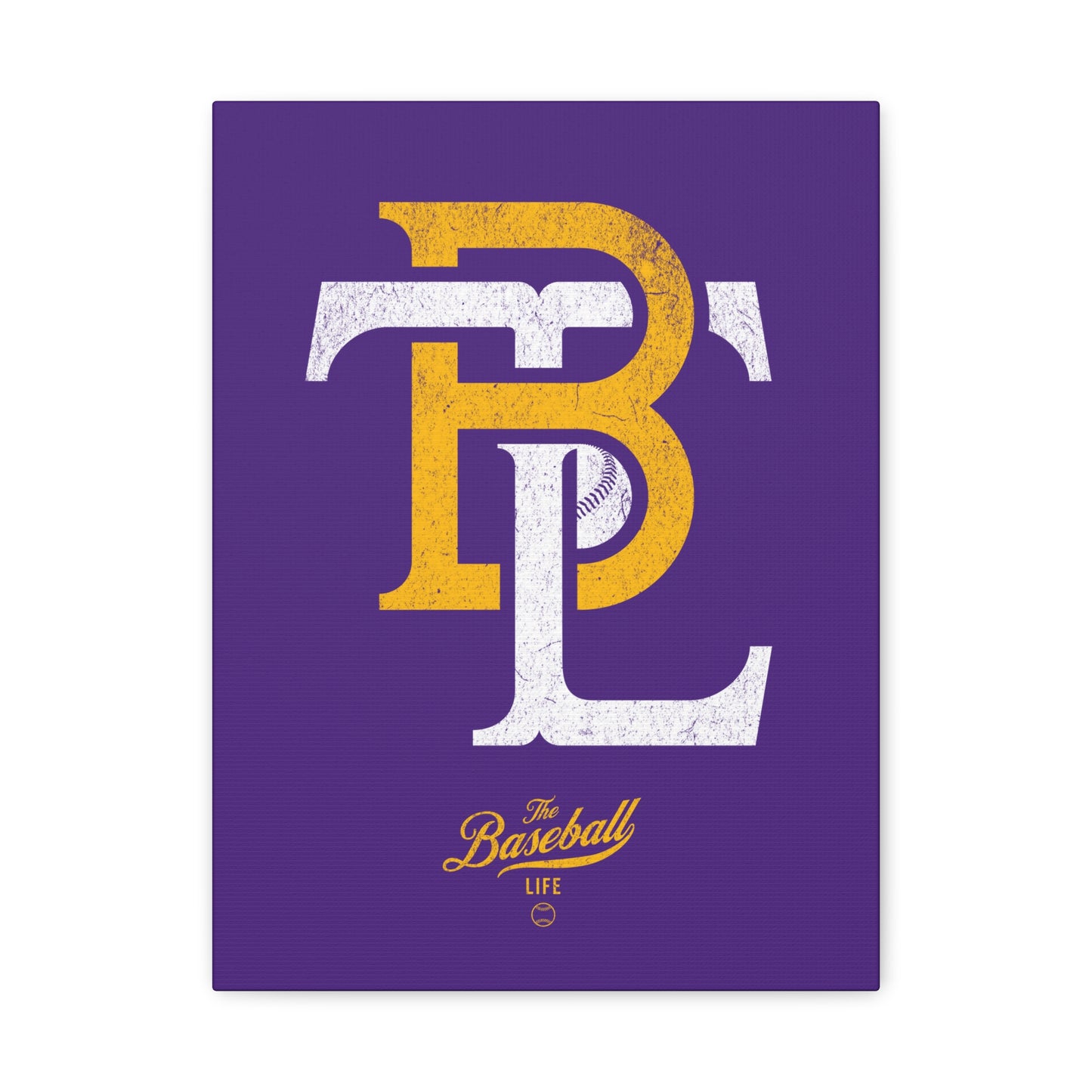 TBL Insignia Wall Art Canvas_Purple