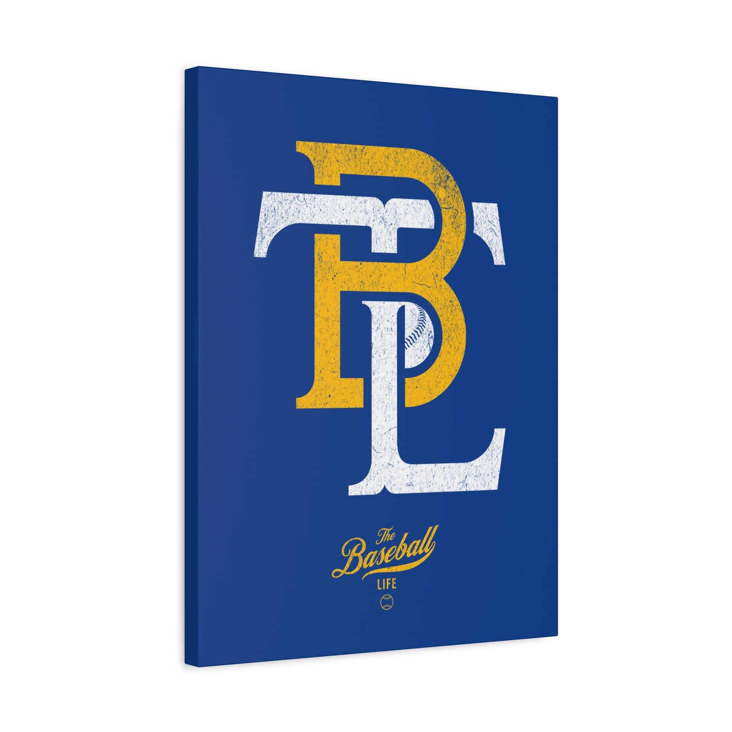 TBL Insignia Wall Art Canvas_Royal Blue