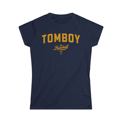 Tomboy Women's Baseball T-Shirt