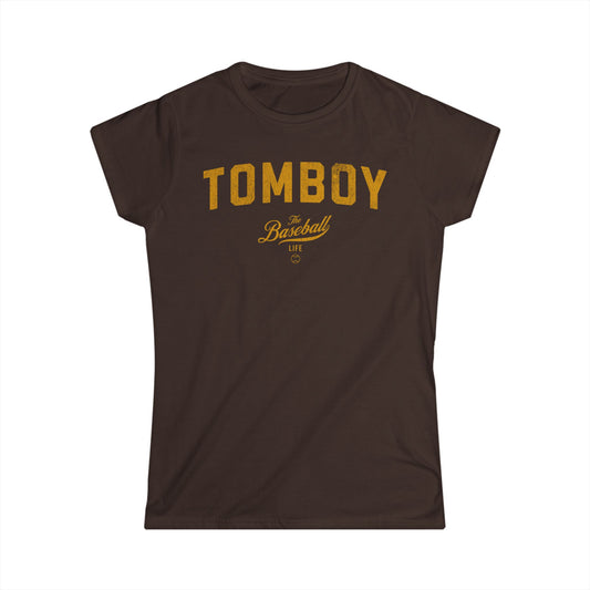 Women's Tomboy Baseball T-Shirt